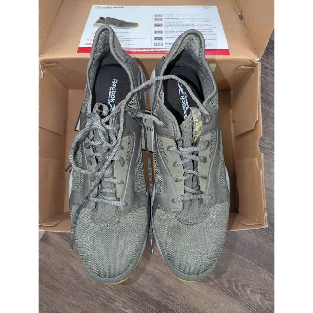 Reebok Flexagon 3.0 Work Mens Composite Toe Safety Shoes‎ RB4063 Size 13